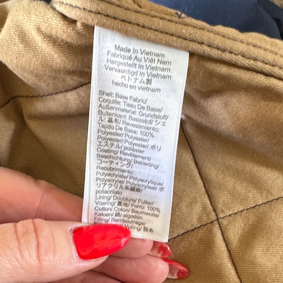 J. Crew Men's Blue Quilted Puffer Jacket - Picture 5 of 6